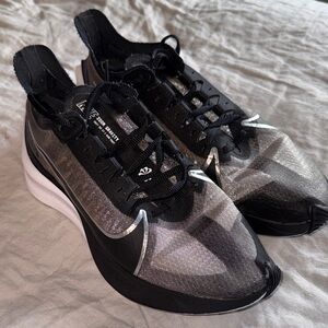 Nike Black and Silver Women’s Athletic Shoes